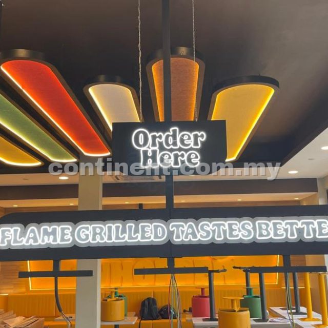 Burger King outlet Neon