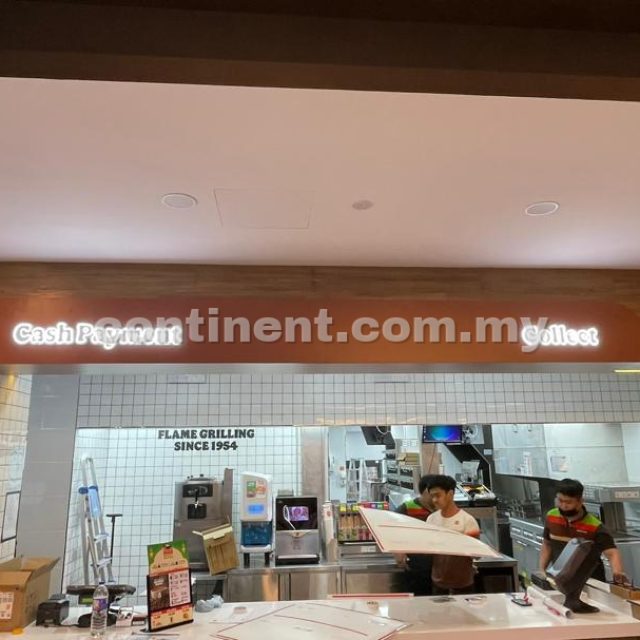 Burger King outlet Neon
